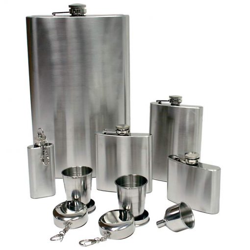 cheap flask gift set